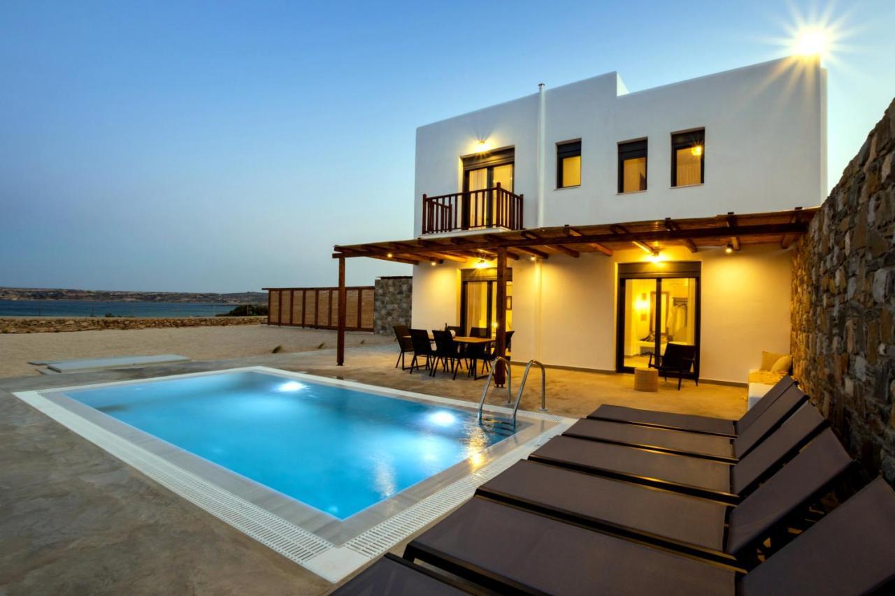 Cato Agro 5, Seafront Villa With Private Pool Afiartis ภายนอก รูปภาพ