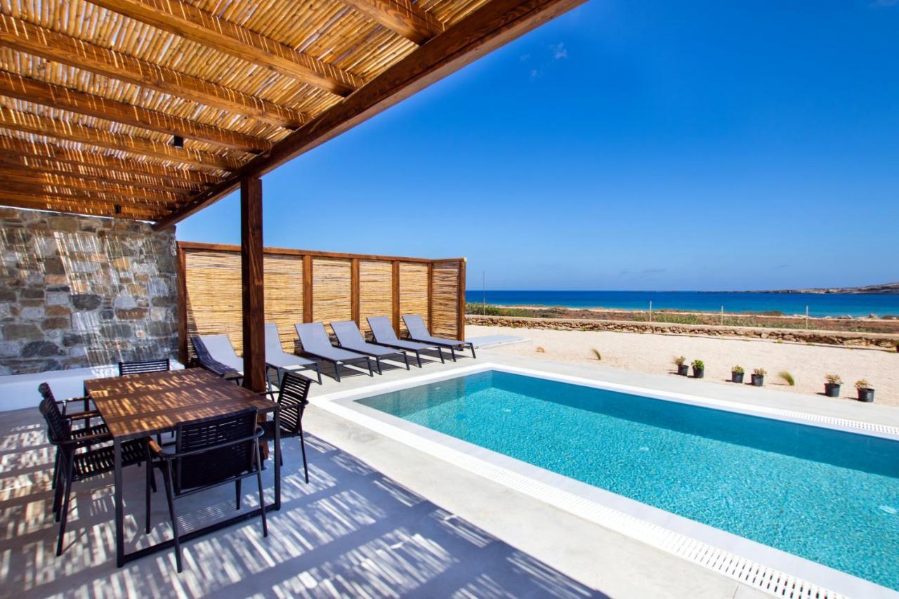 Cato Agro 5, Seafront Villa With Private Pool Afiartis ภายนอก รูปภาพ
